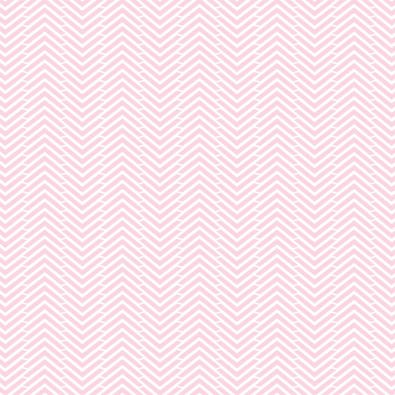 Pink Herringbone Cotton Flannel